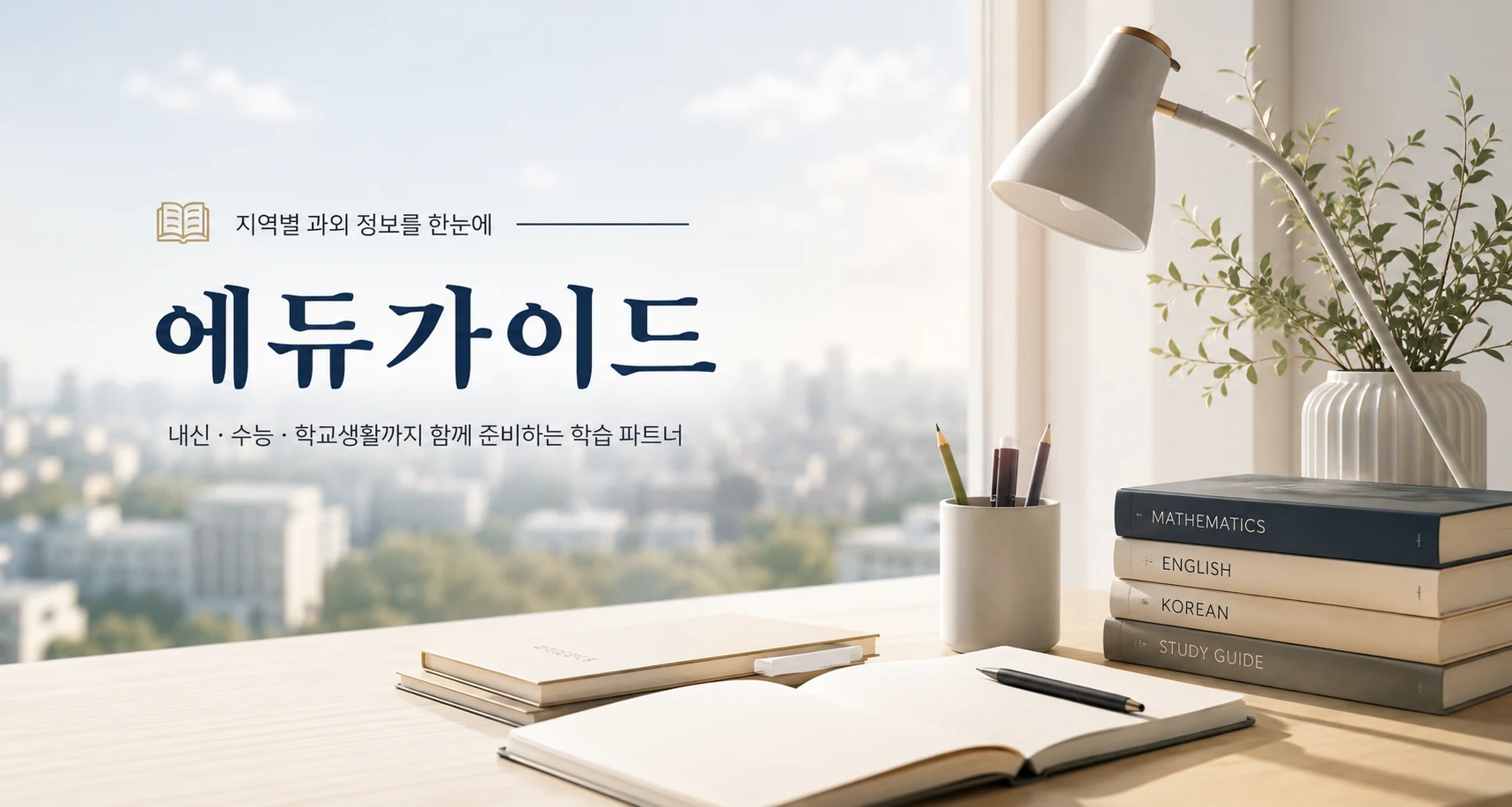에듀가이드 지역별 학습 정보