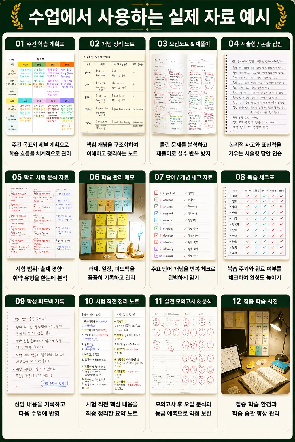 에듀가이드 학습 정보 이미지